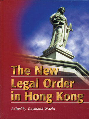 cover image of The New Legal Order in Hong Kong
